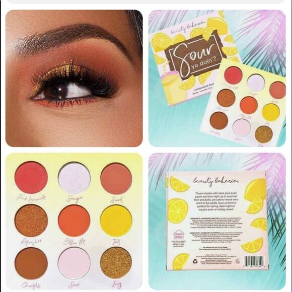 BEAUTY BAKERIE  Sour Ya Doin'? Eyeshadow Palette NWT - Picture 1 of 8